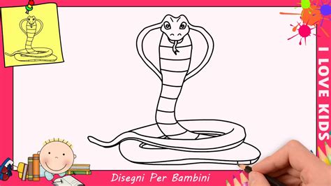 Disegno serpente FACILE .